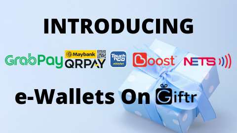 Pay With Your Preferred e-Wallets On Giftr