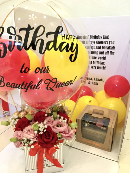 Coklat Bouquet Untuk Surprise Delivery Birthday Adik Ipar