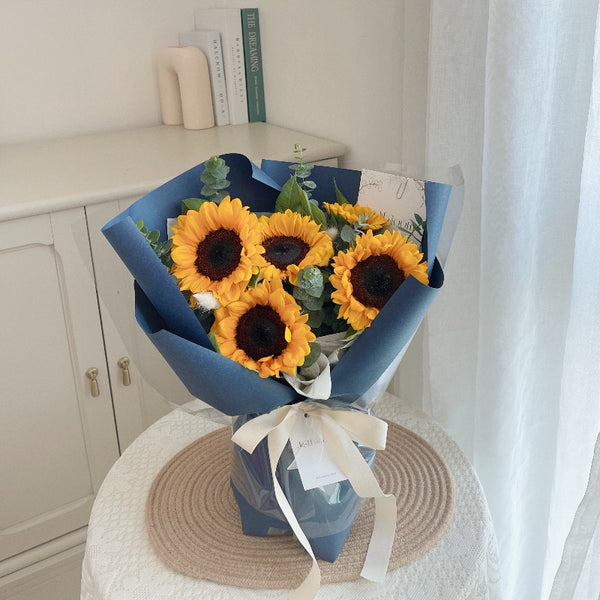 Sunflower Flower Bouquet (Klang Valley Delivery) Giftr Malaysia's