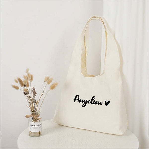 Personalized Custom Name Canvas Bag Nationwide Delivery Giftr