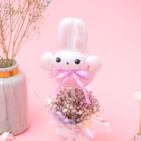 Mini Balloon Bunny Flower Box (Fresh Flower) | Klang Valley Delivery