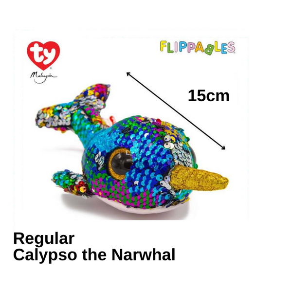 Ty flippables narwhal sales