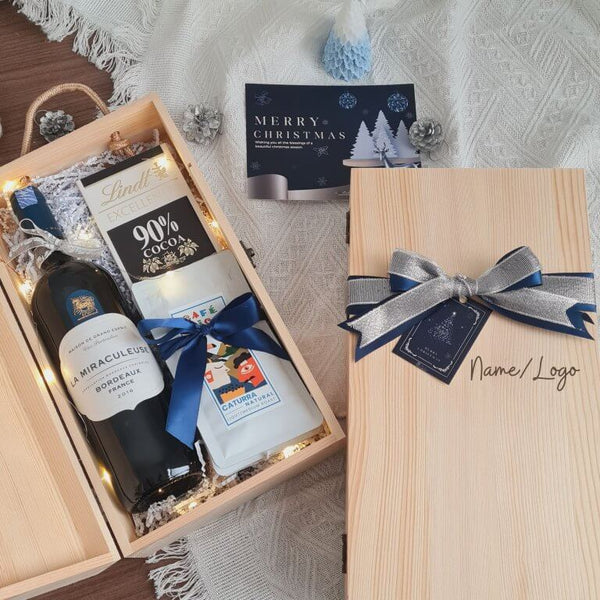 Christmas 2023 Christmas Red Wine Gift Set 03 (West Malaysia Delivery