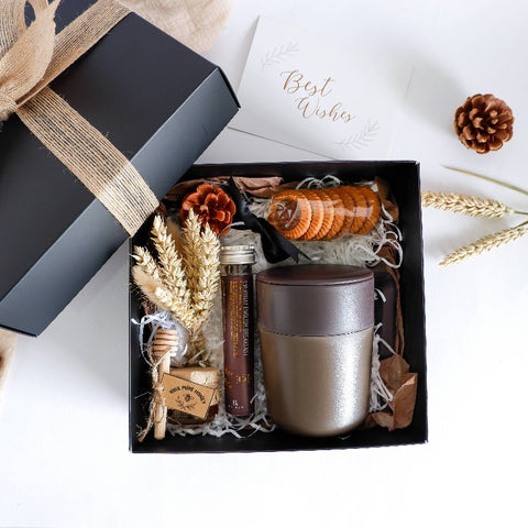 Cozy At Home l Mug + Tea l Gift Box (Klang Valley Delivery Only)
