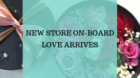 New Store On-Board - LOVE ARRIVES