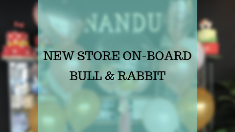 New Store On-Board - Bull & Rabbit