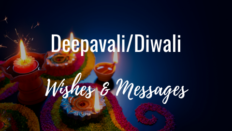 Deepavali/Diwali Wishes & Messages 🪔