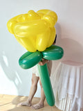 Giant Rose Balloon Sculpture