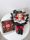 Chocolate Bouquet With Brownies 2(Penang Delivery Only)