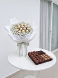 Ferrero Rocher Bouquet & Brownies (Penang Delivery only)  - Deepavali Hampers & Gifts 2026