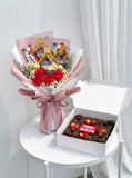 Chocolate Bouquet With Brownies (Penang Delivery Only)