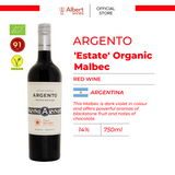 Argento 'Estate' Chardonnay / Cabernet Sauvignon / Malbec (Vegan Friendly) (West Malaysia Delivery)