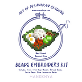 Peranakan DIY Beading Embroidery Kit