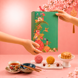 Emerald Blossom Mooncake Box 碧⽟花语⽉饼礼盒 (Nationwide Delivery)  - Mooncake Festival 2026