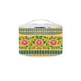 BDARI Tiffin Carrier - Yellow Chinese Ornament (Nationwide Delivery)