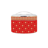BDARI Tiffin Carrier - Indian Saree Chili Red (Nationwide Delivery)