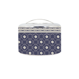BDARI Tiffin Carrier - Indian Saree Slate Blue (Nationwide Delivery)