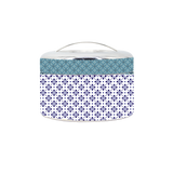 BDARI Tiffin Carrier - Mix Blue White Batik (Nationwide Delivery)