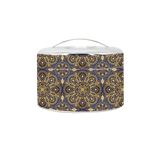 BDARI Tiffin Carrier - Purple Golden Flower (Nationwide Delivery)