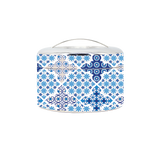 BDARI Tiffin Carrier - Cobalt Blue Arabic  (Nationwide Delivery)