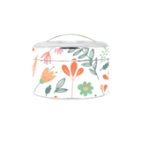 BDARI Tiffin Carrier - Orange Floral Garden (Nationwide Delivery)