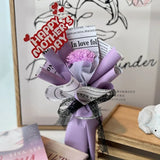 1 Set 6pcs Carnation Soap Flower Bouquet (West Malaysia Delivery Only)