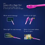 Glow-in-the-Dark Story & Activity Book | Light Up The City | Atom & the Dot