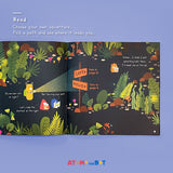 Glow-in-the-Dark Story & Activity Book | Light Up The City | Atom & the Dot