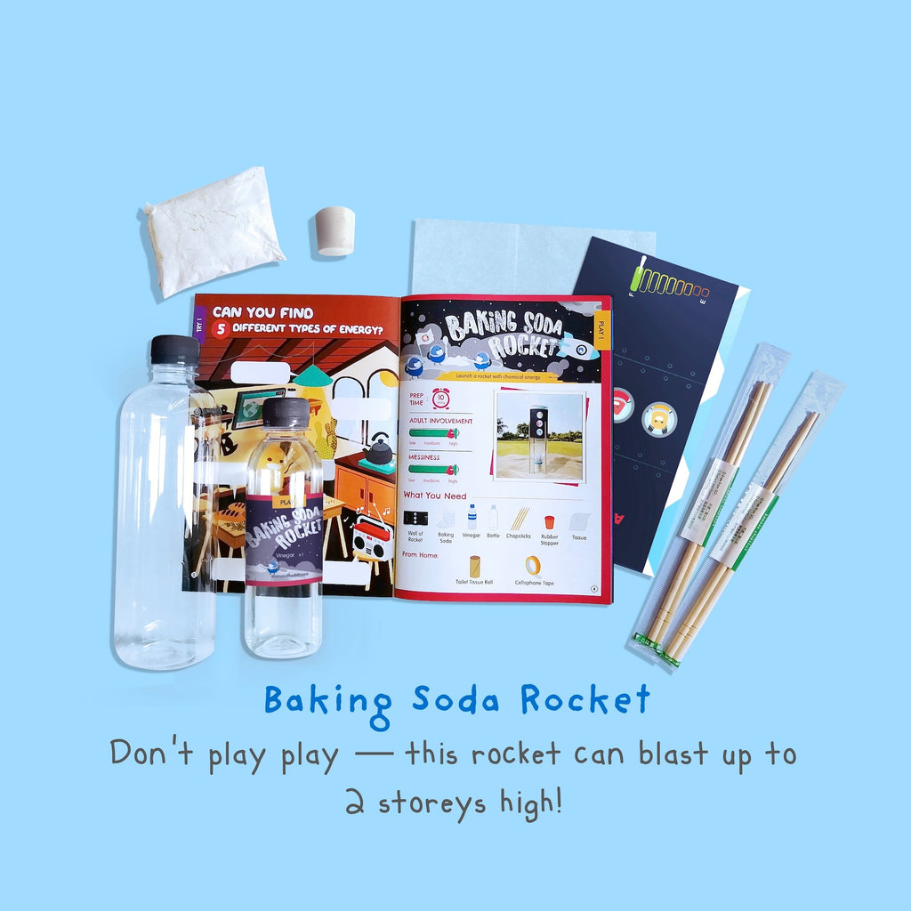 Science STEAM Activity Box For Kids on Energy, Power Up (Same Day Delivery, Klang Valley)