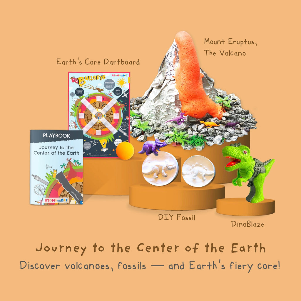 Journey To The Center Of The Earth, Science STEAM Activity Box For Kids on Archaeology (Same Day Delivery, Klang Valley)