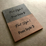 Personalised Genuine Leather Luggage Tag (Self Pick-up)