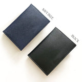 Personalised Cow Leather BI-fold Card Wallet / Card Holder