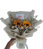 Sunflower Fresh Flower Bouquet (Kelantan Delivery Only)