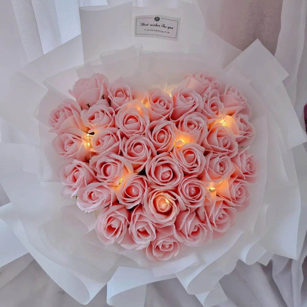 33 Stalks Love Soap Rose Bouquet (West Malaysia Delivery Only) | Giftr ...