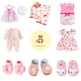 Baby Girl Gift Box E | 100 Days/Full Moon/Newborn Baby Gift Set (Nationwide Delivery)