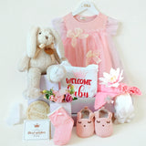 Angeliz Silky Dress & Romper Baby Hamper Set 11 Pcs (Klang Valley Delivery)