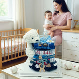 Angeliz Sports First Hug Bear Baby Hamper Set 12 Pcs(Nationwide Delivery)