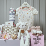Angeliz Pa&Ma Bunny Toothbox Memory Basket 8pcs Set - Pink (Nationwide Delivery)