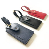 Personalised Genuine Leather Luggage Tag (Self Pick-up)