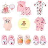 Baby Girl Gift Box D | 100 Days/Full Moon/Newborn Baby Gift Set (Nationwide Delivery)