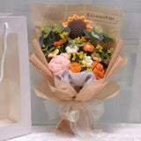 Handmade Crochet Sunflower Bouquet (Klang Valley Delivery)