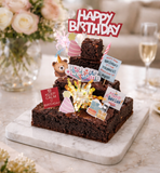 Happy Birthday Design Brownie