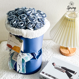 Mother's Day - Blue Rose Artificial Soap Flower Bouquet (Klang Valley Delivery Only)