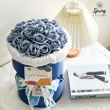 Mother's Day - Blue Rose Artificial Soap Flower Bouquet (Klang Valley Delivery Only)