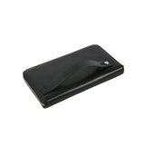 Full Grain Leather Travelling Clutch Wallet with Wide Full Zip Opening (H11.5cm x L21cm x W2cm)