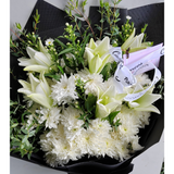 Condolence Flower Bouquet (Klang Valley Delivery Only)