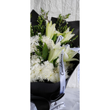 Condolence Flower Bouquet (Klang Valley Delivery Only)