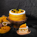 Alphonso Mango Passion Yogurt Crêpe
