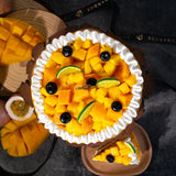 Alphonso Mango Passion Yogurt Crêpe