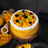 Alphonso Mango Passion Yogurt Crêpe